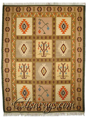Kilim Rug: The Boxes