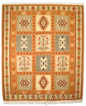 Kilim Rug: The Boxes