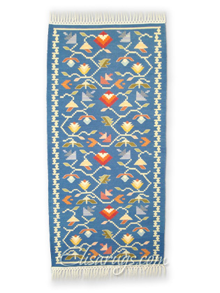 Kilim Rug: Spring Vine